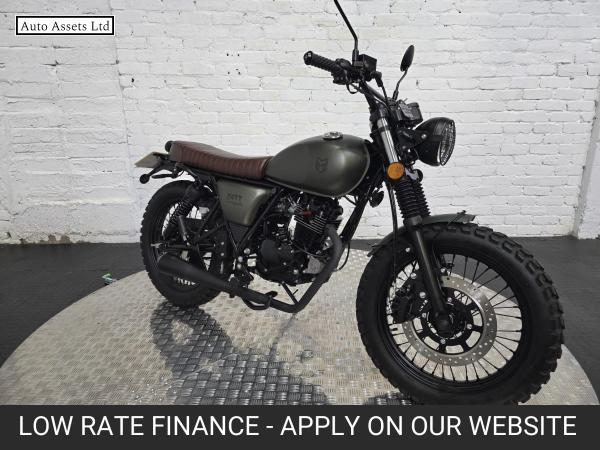 Mutt Hilts 125 125 Roadster/Retro Petrol Manual O-Ring Euro 5 (11 ps)