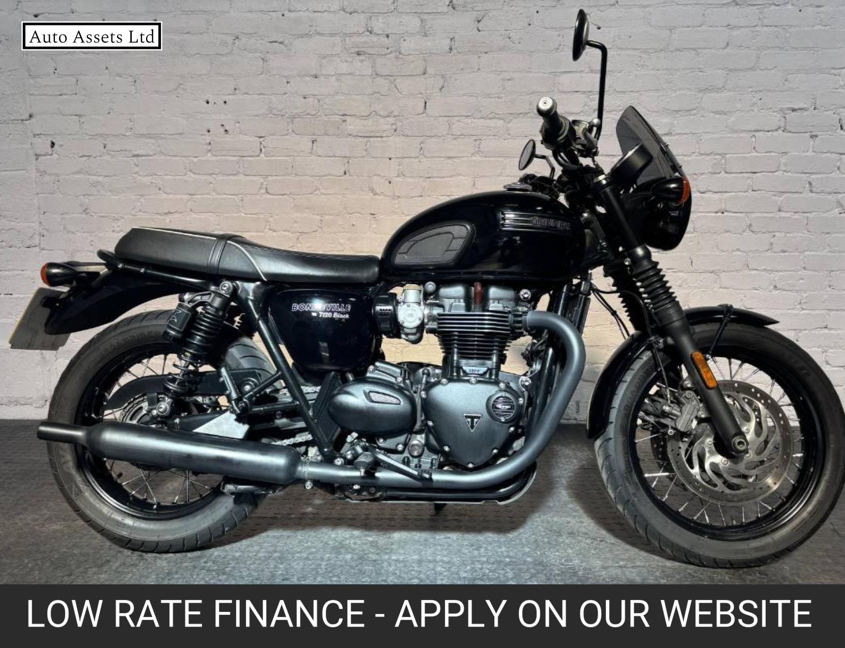 Triumph Bonneville T120 1200 Black Roadster/Retro Petrol Manual Euro 4 (80 ps)